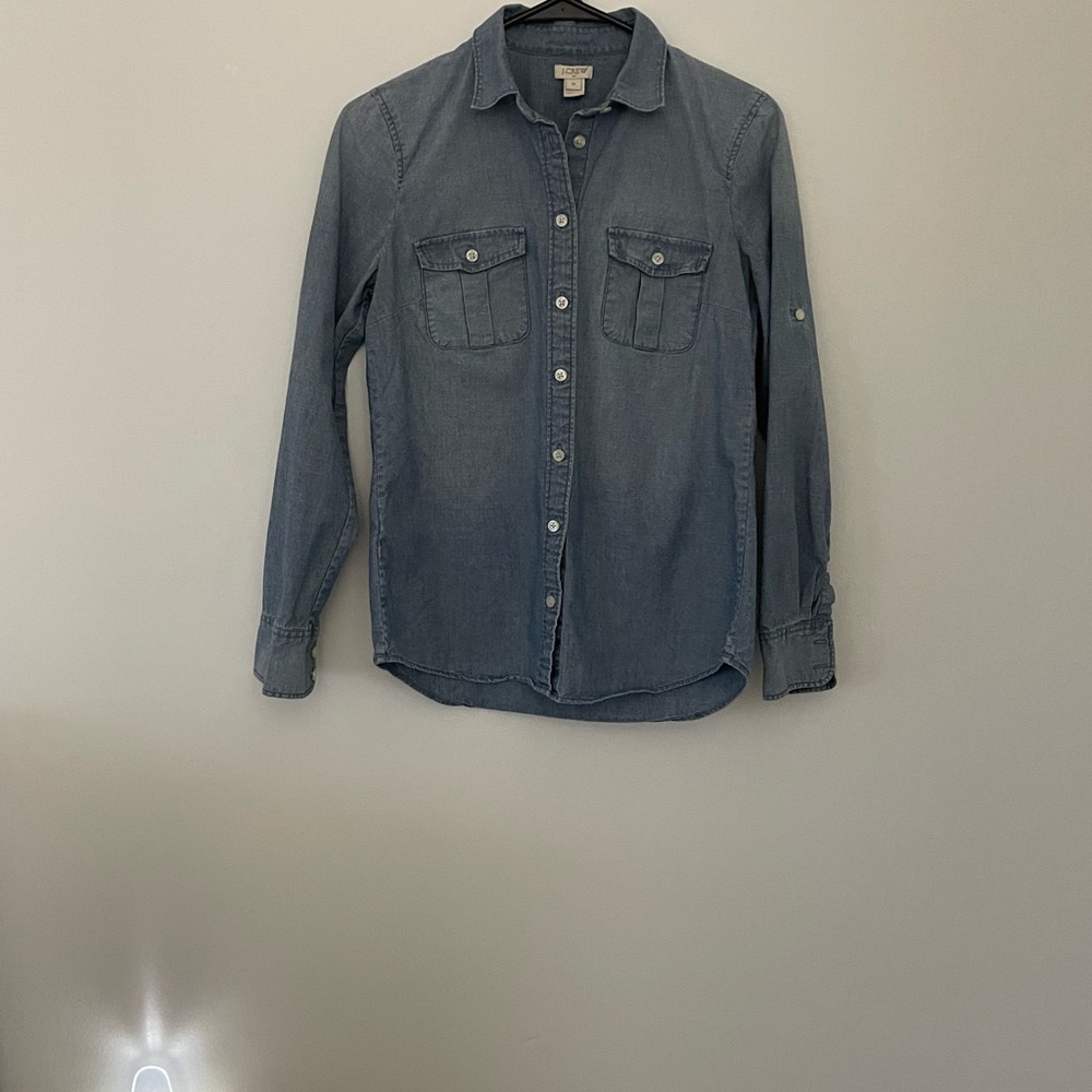 J Crewn Women cotton Shirt Size X small